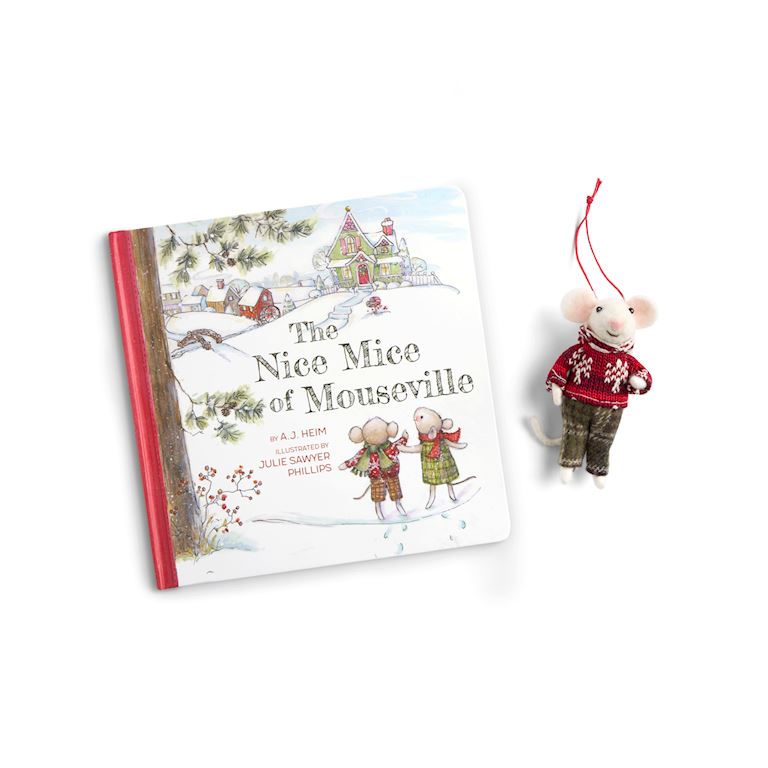 Mouseville Story Book and Ornament