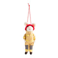 Fireman Fuzzkins Mouse Ornament