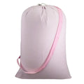 Laundry Bag - Pink Searsucker
