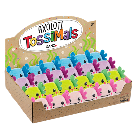 3" Axolotl Tossimals