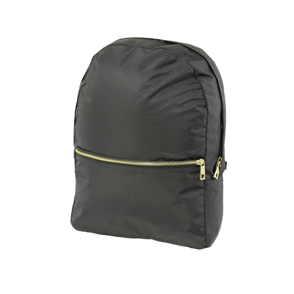 Medium Backpack - Black Nylon
