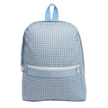 Small Backpack - Blue Gingham