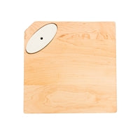 CH4 Maple Cheese Board Square Pinstripes