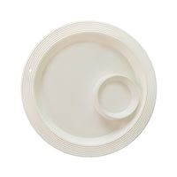 MEL15 Melamine Chip & Dip - Pinstripes
