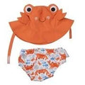 Crab Hat &amp; Diaper Cover