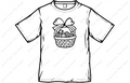 Easter Basket Coloring T-Shirt