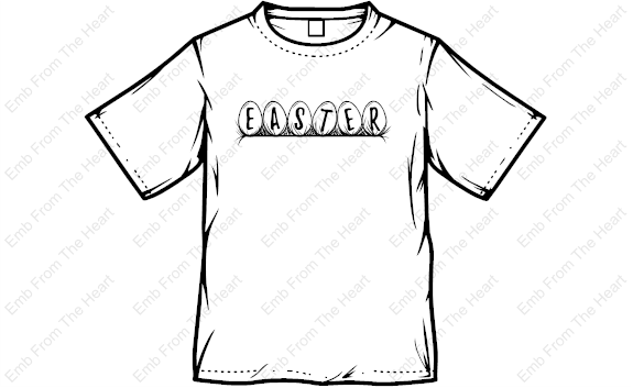 Easter Eggs Coloring T-Shirt