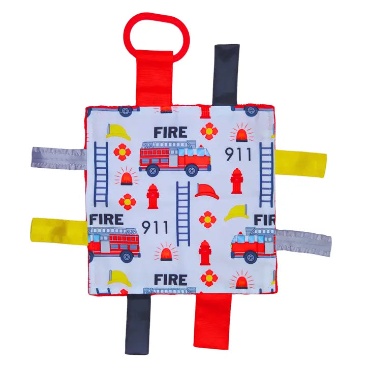 Fire 8x8 Crinkle Square