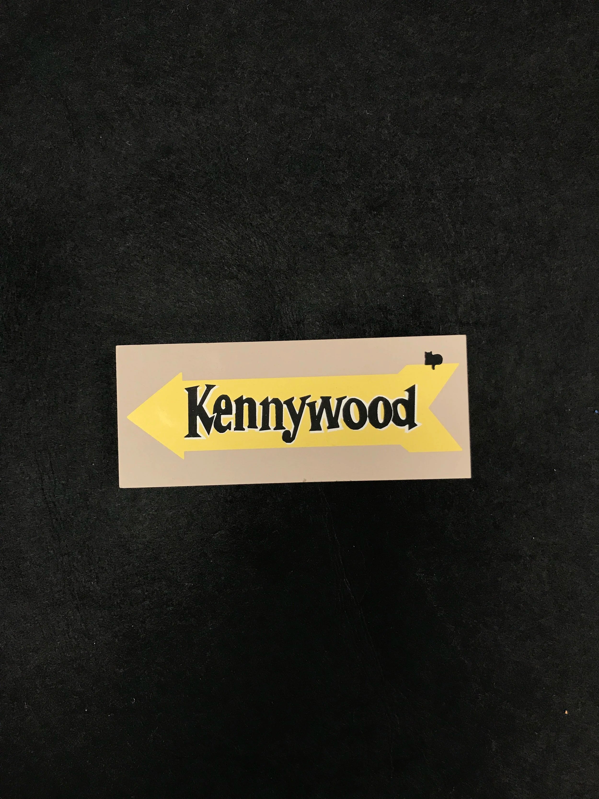 Kennywood Wooden Piece