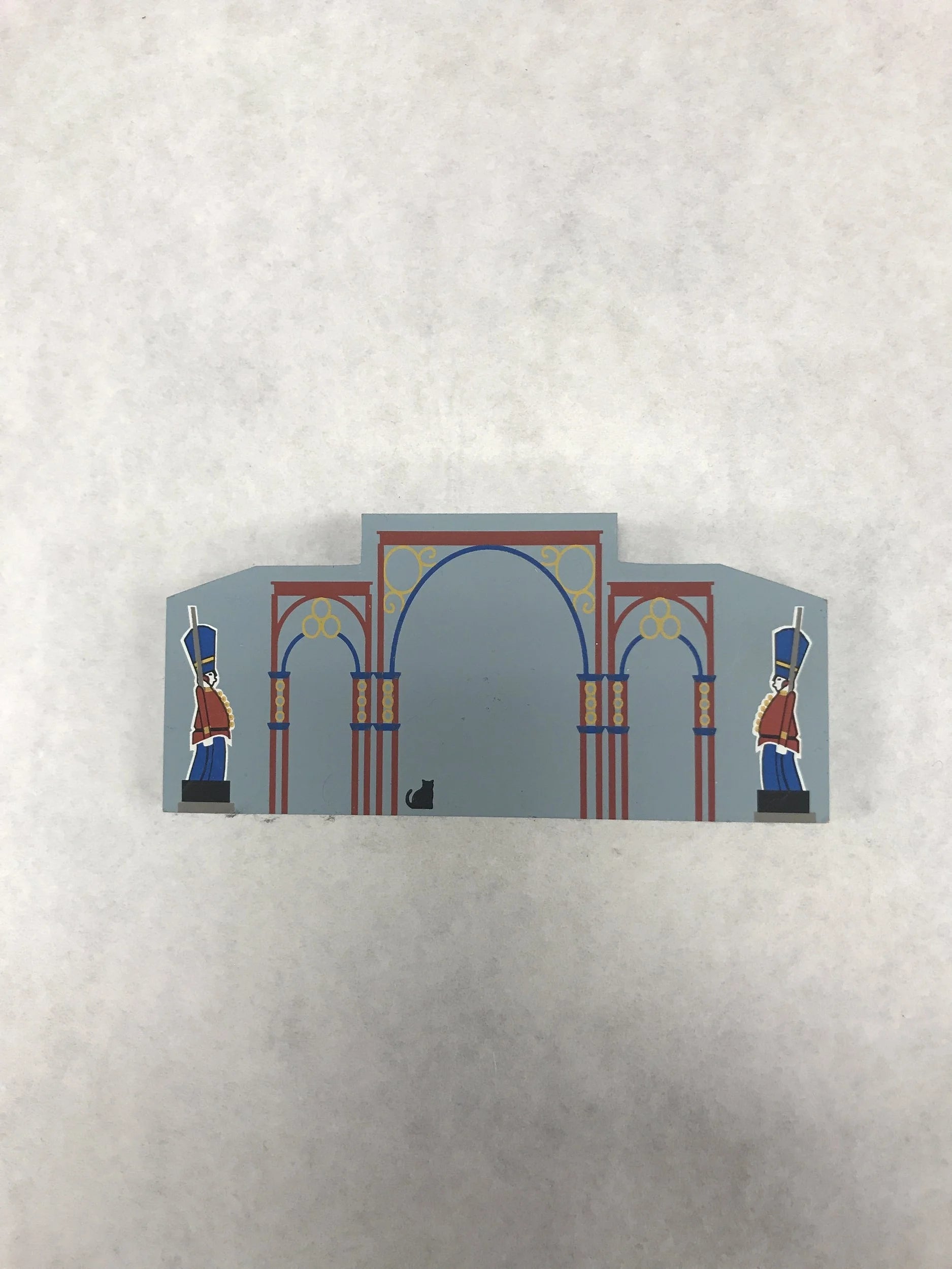 Entrance to Kiddieland Wooden Piece