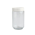 C9C Large Canister w/Melamine Top Pinstripes
