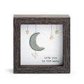 Shadow Box Love You To The Moon