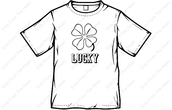 Shamrock Coloring T-Shirt