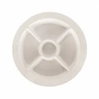 Divided Dish - Pinstripes MELAMINE MEL16