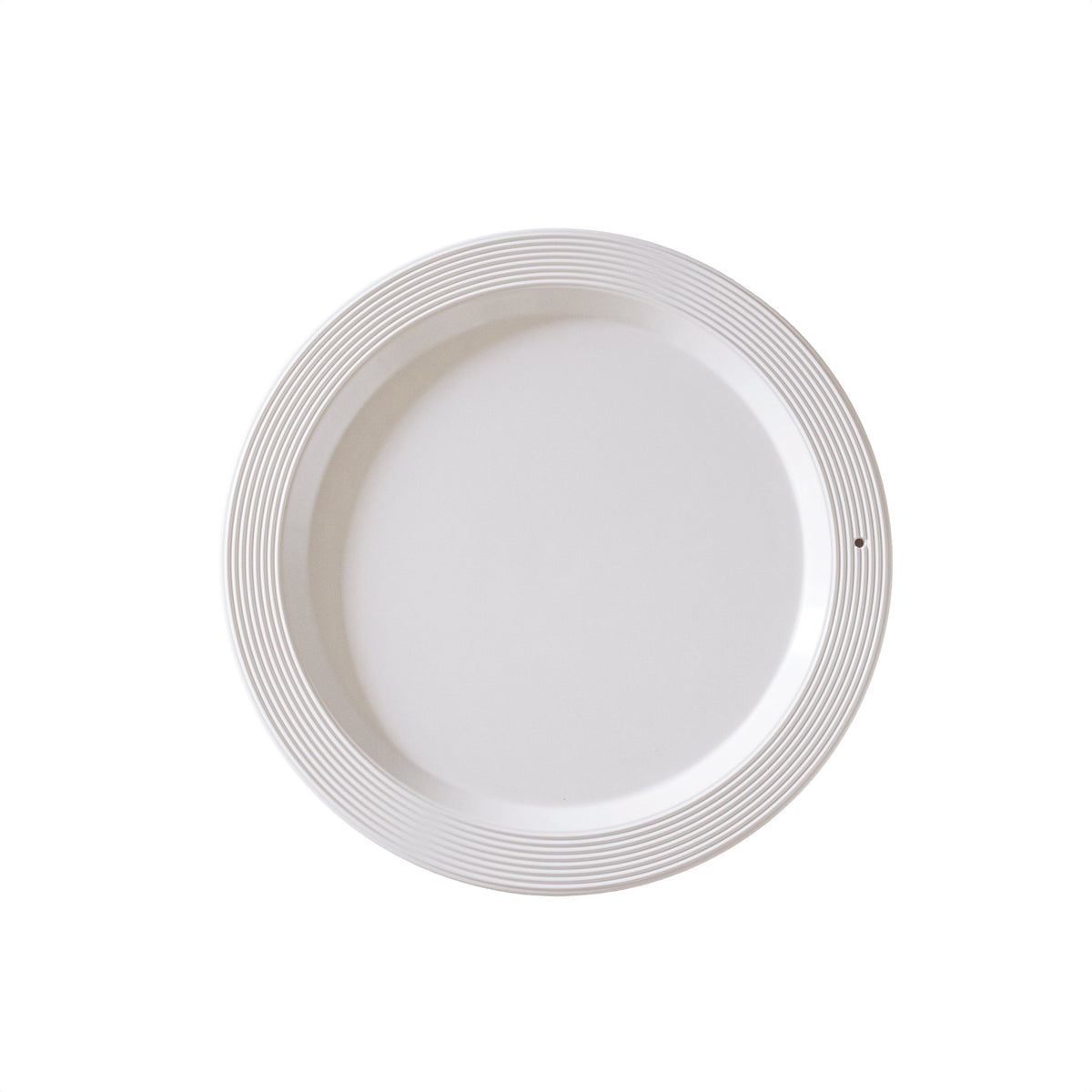 MEL17 Melamine Round Platter Pinstripes