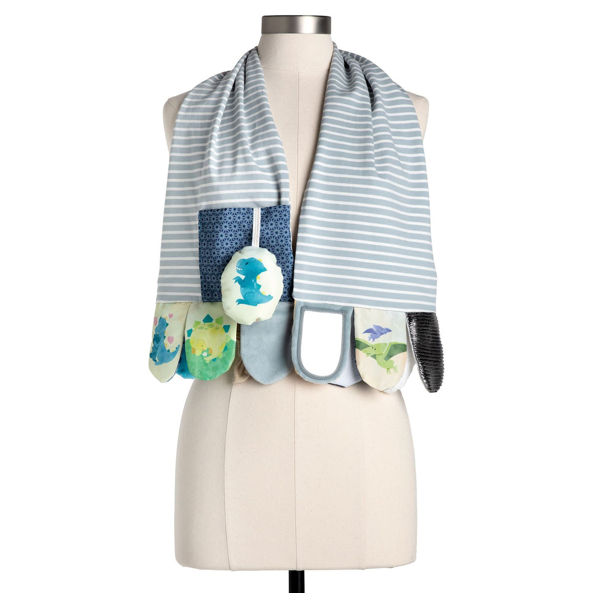 Mommy & Me Activity Scarf Dinosaur