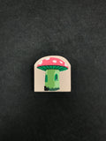 Mushroom Wooden Piece