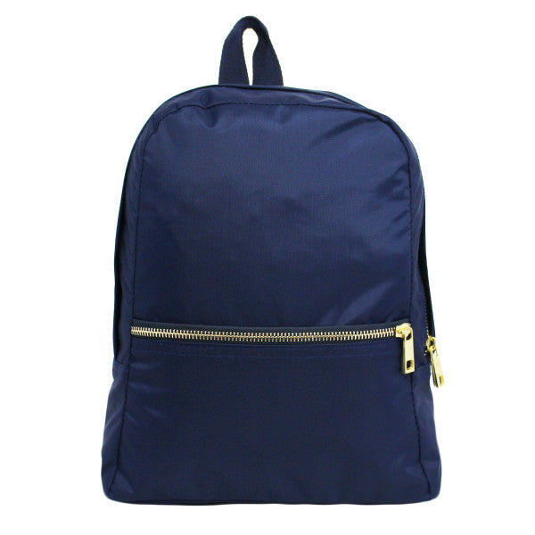 Small Seersucker Backpack