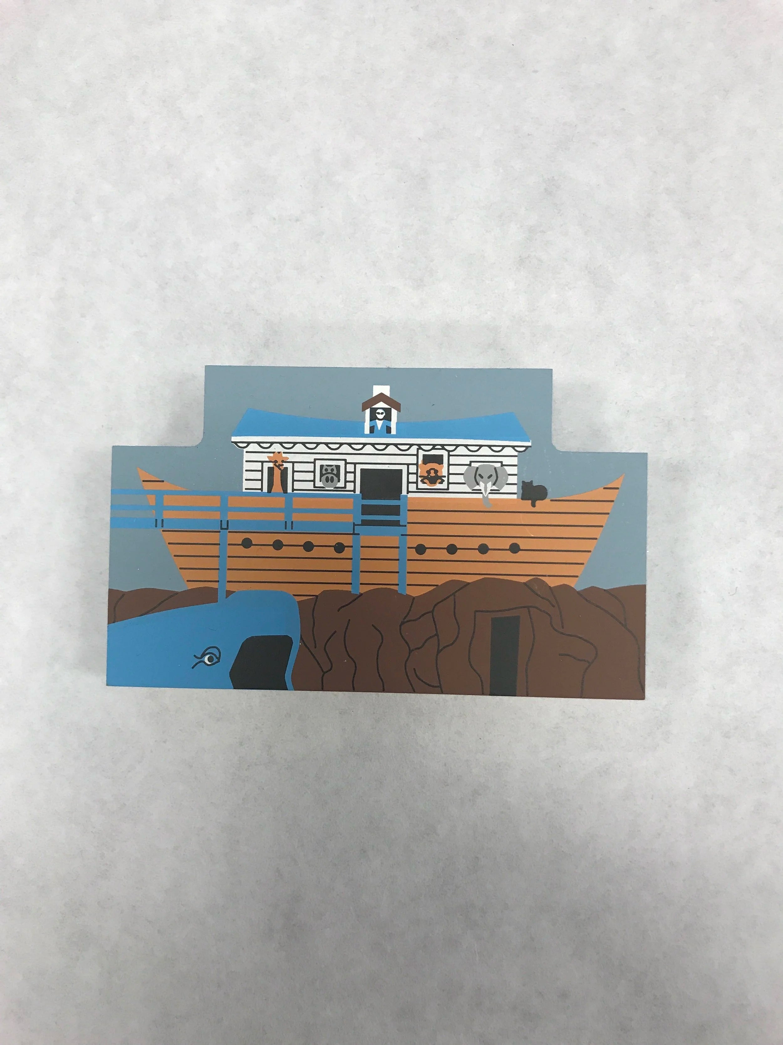 Noah's Ark Wooden Piece