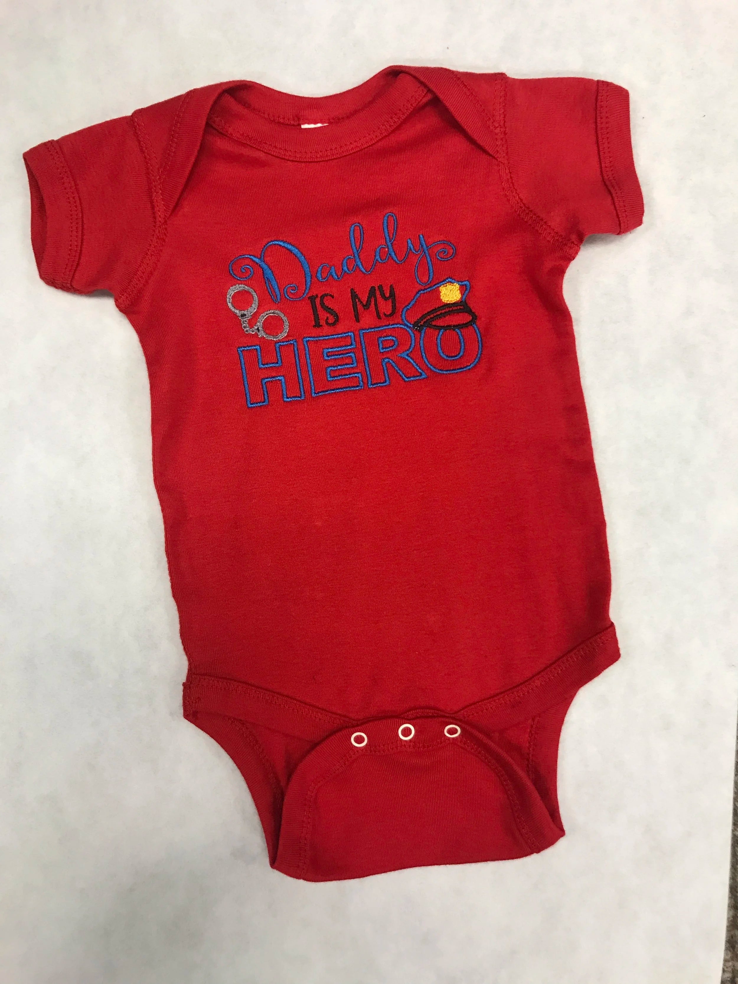 Daddy Is My Hero Infant Toddler Bodysuit