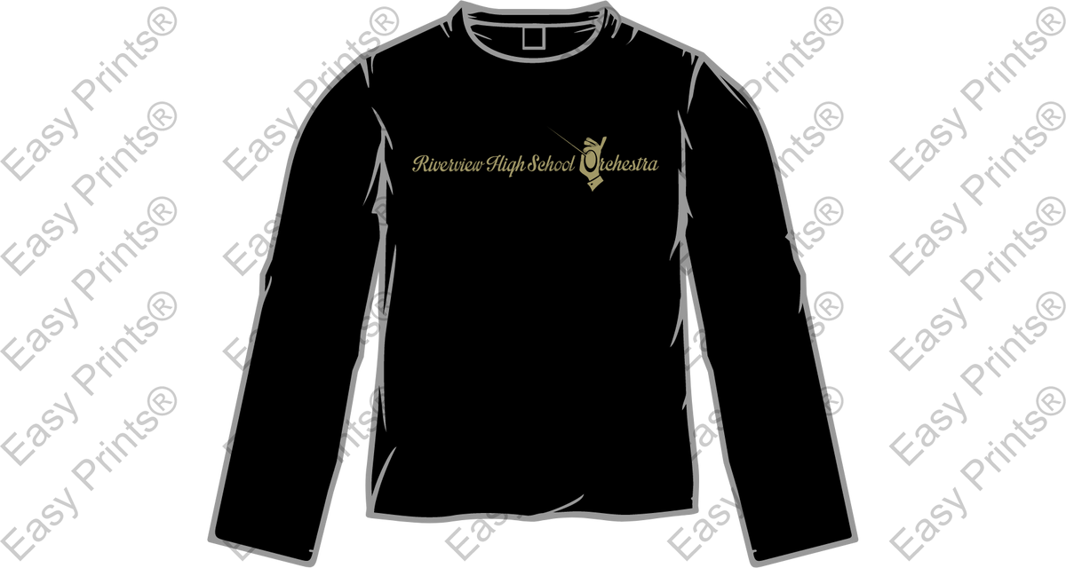 Riverview High School Orchestra Long Sleeve T-Shirt