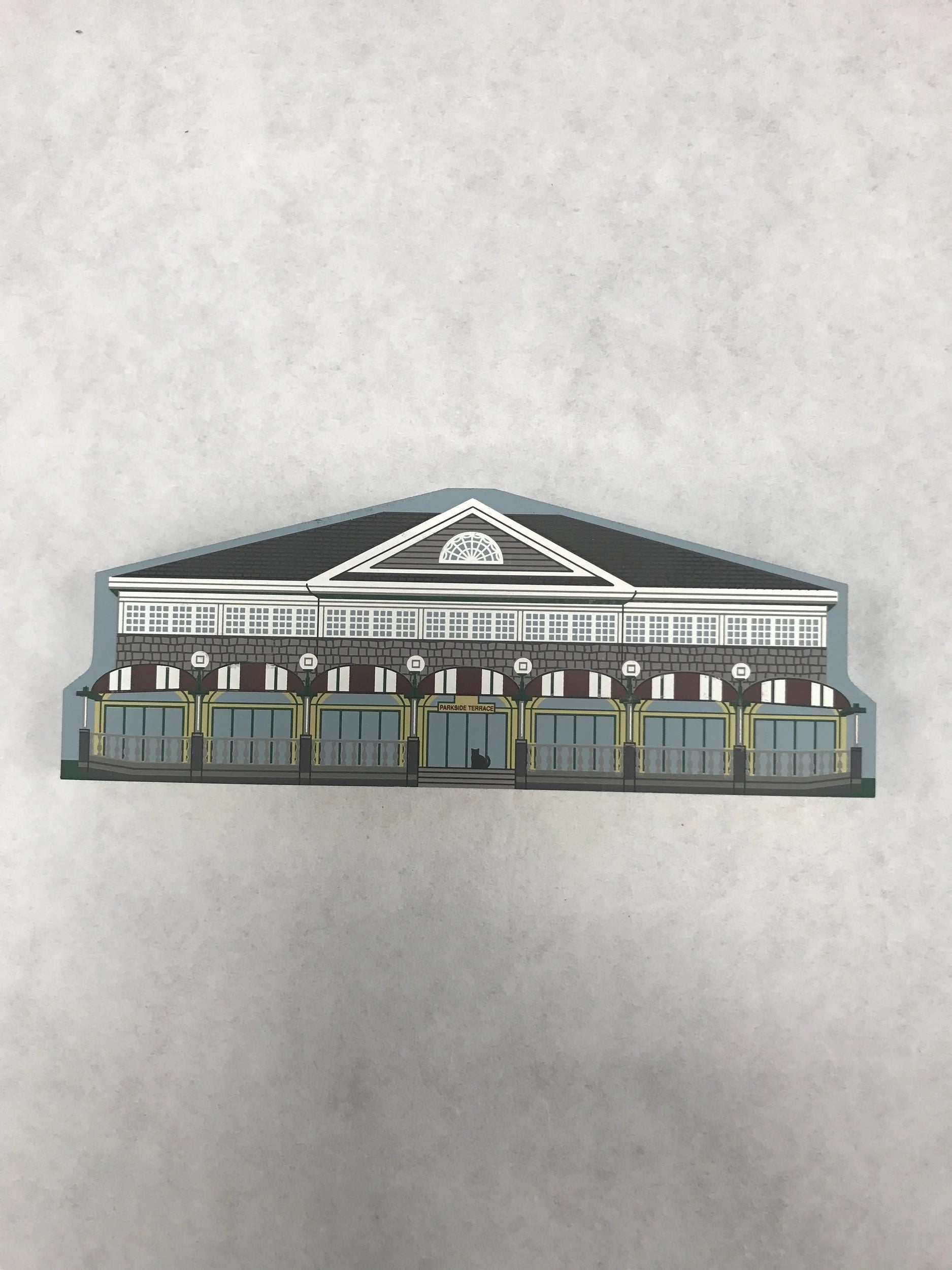 Parkside Terrace Wooden Piece