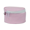 Button Bag - Pink Gingham