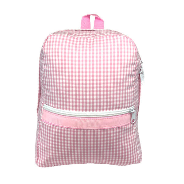Medium Seersucker Backpack
