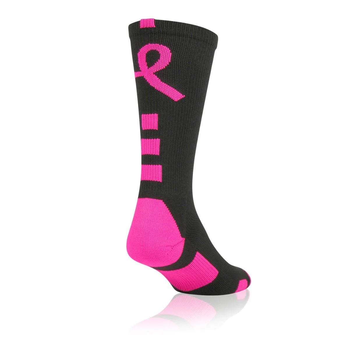 Pink Ribbon Athletic Socks