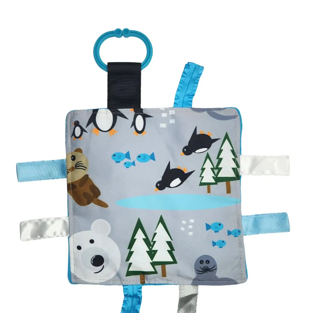 Polar Bear 8x8 Crinkle Square
