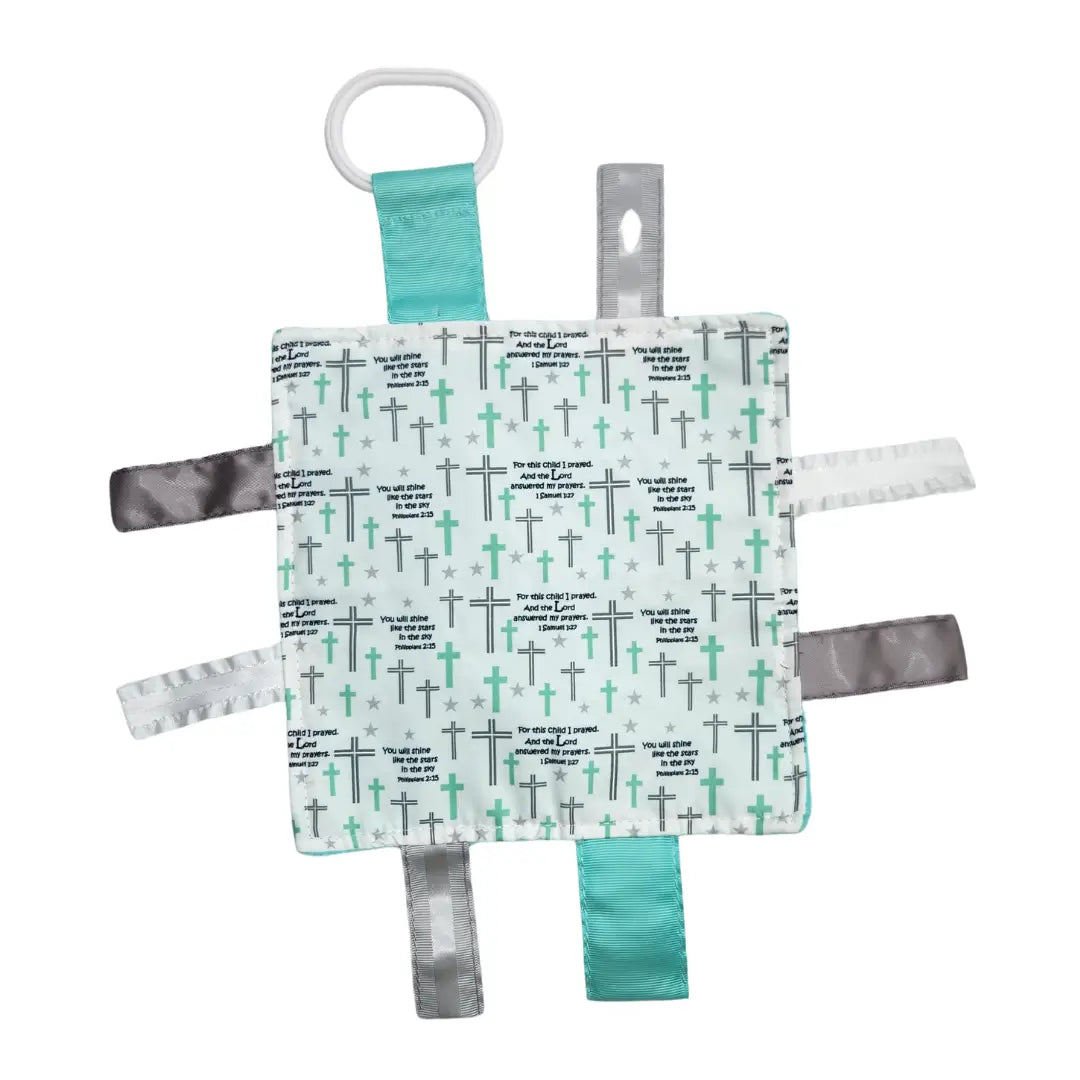 Baptism 8x8 Crinkle Square