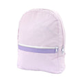Medium Backpack - Princess Pink with Lilac Searsucker