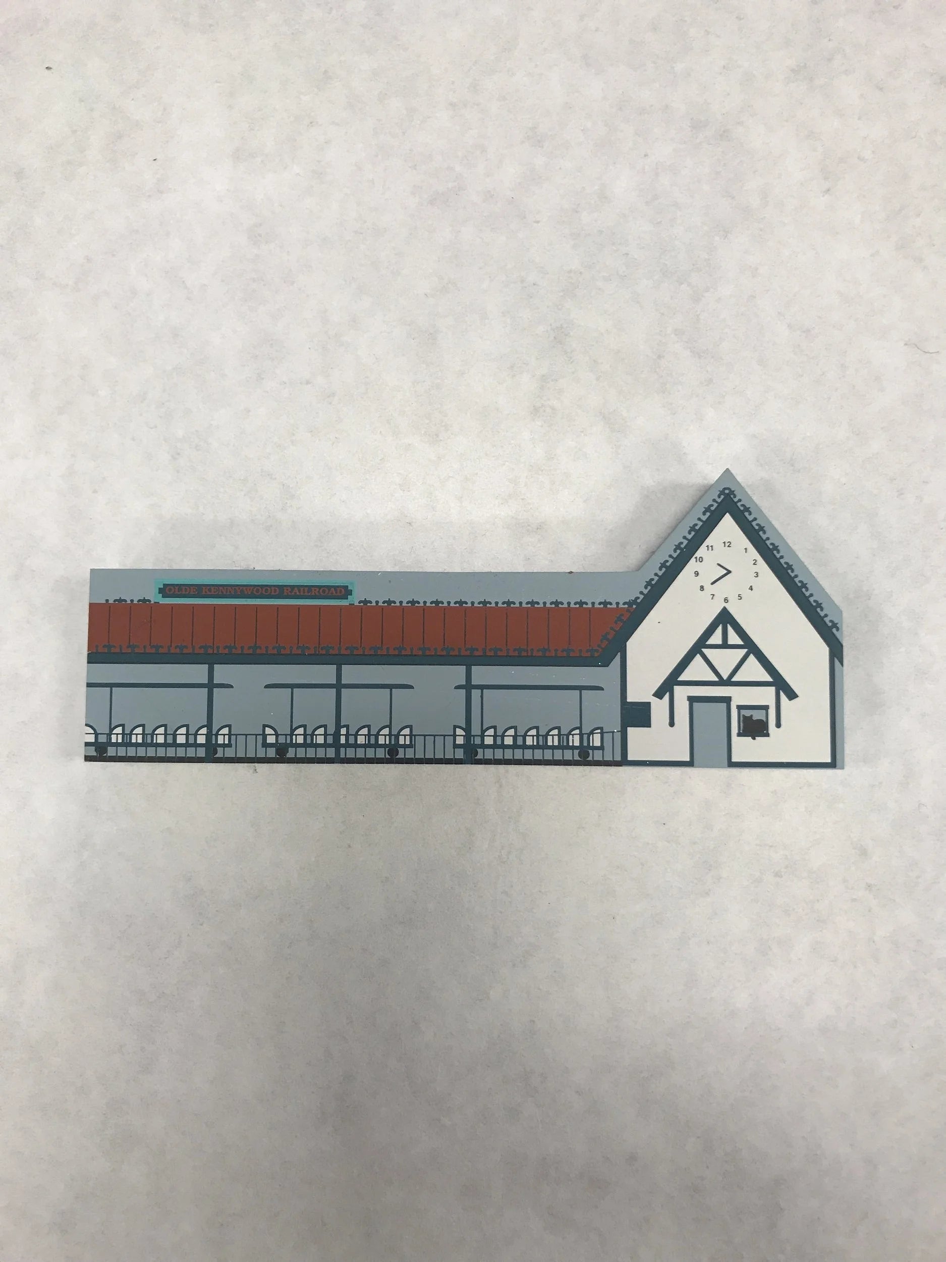Railroad Station Wooden Piece