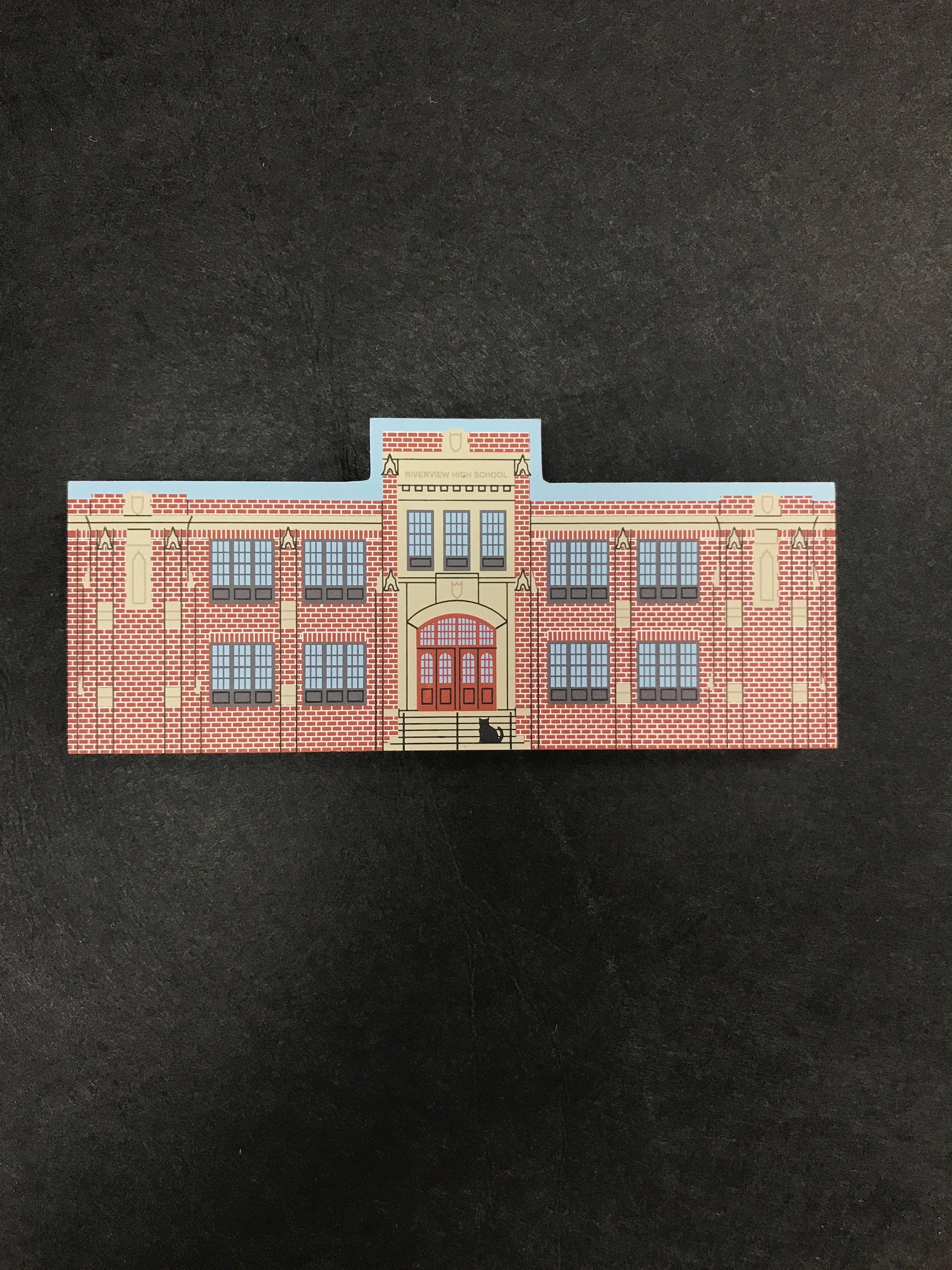 Riverview High School Wooden Piece