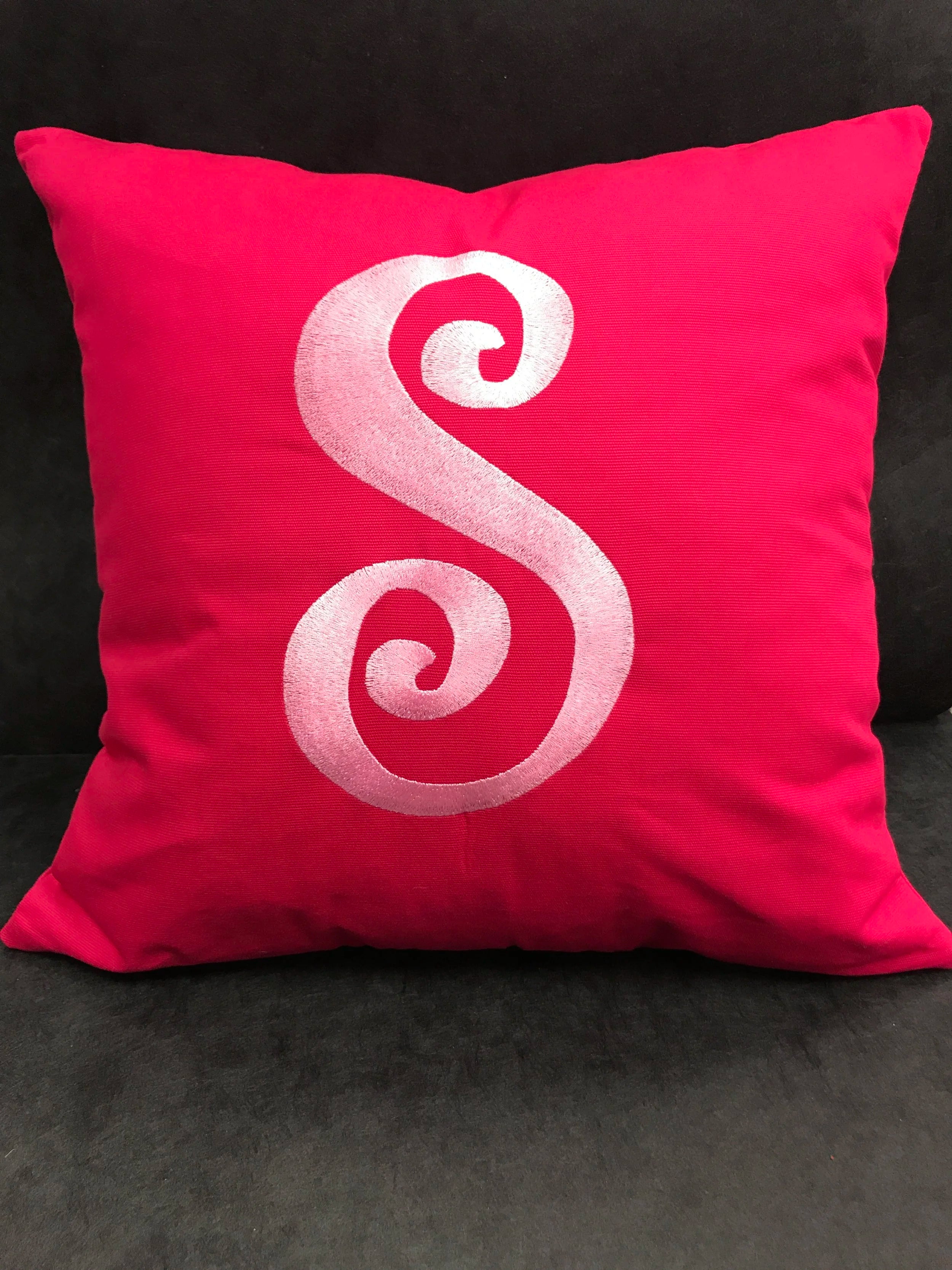 Initial Pillow