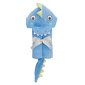 Blue Sea Serpent Hooded Bath Towel