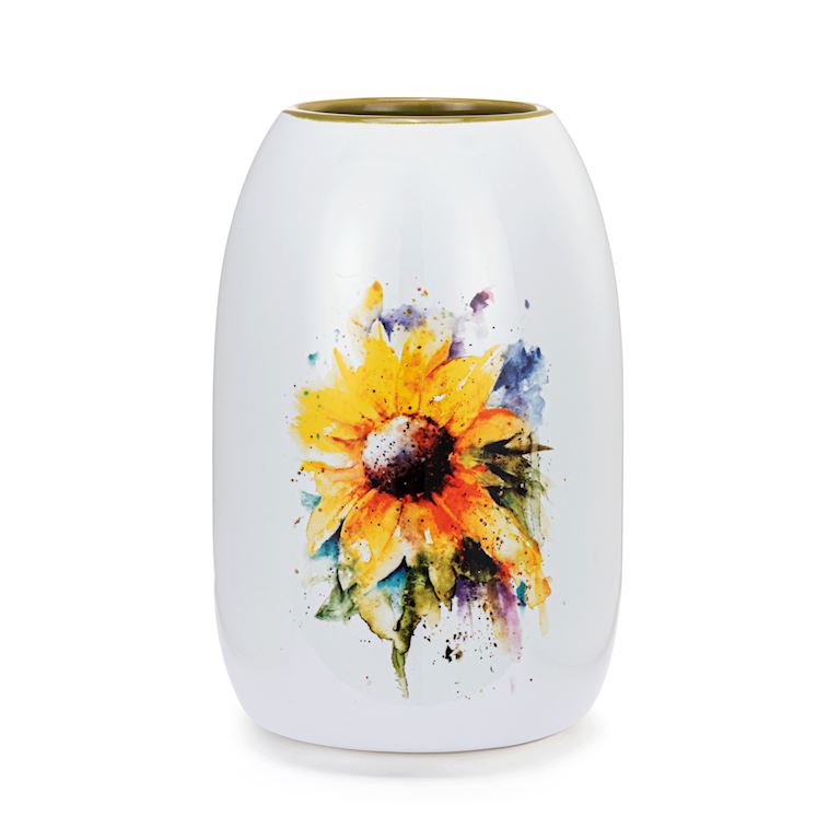 Sunflower Color Vase