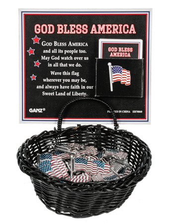 Swivel Flag Charm