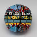 Three Rivers Stadium Painted Baseball