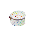 Button Bag - Tiny Hearts Searsucker