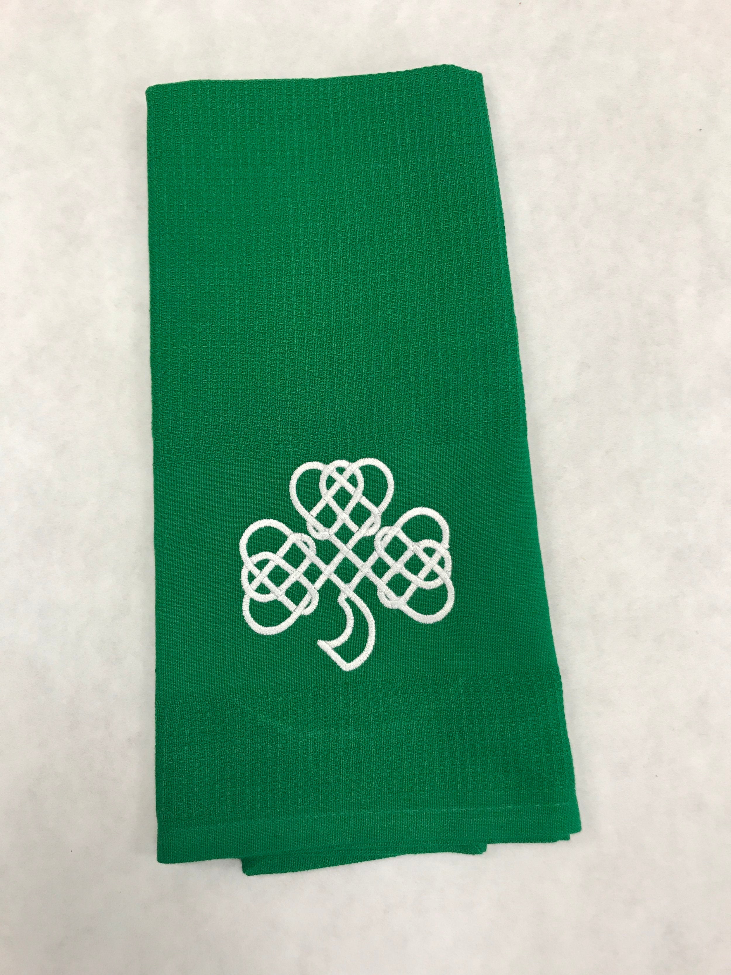 Irish Green Kitchen Towel