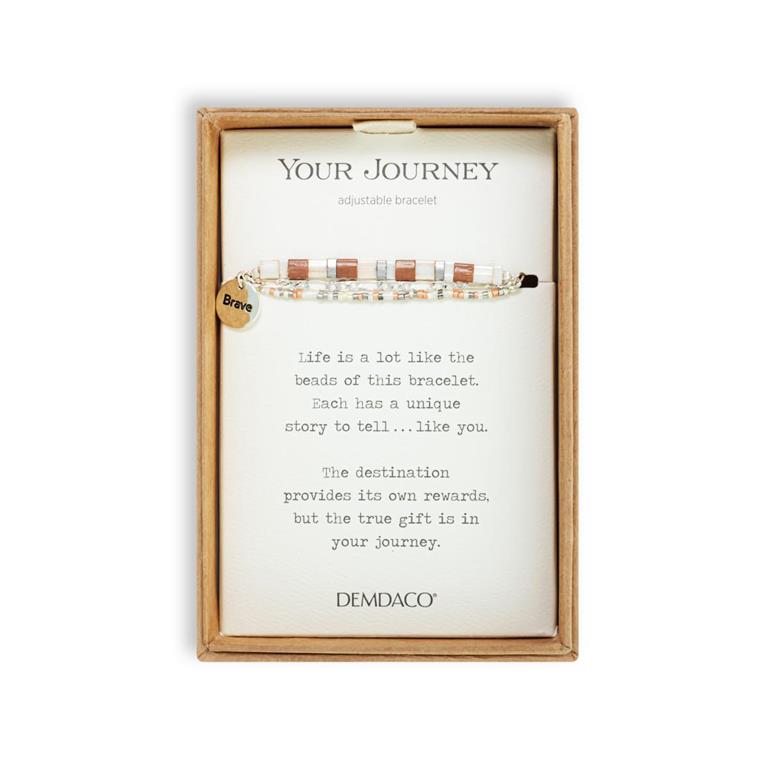 Your Journey Tile Bracelet - Brave